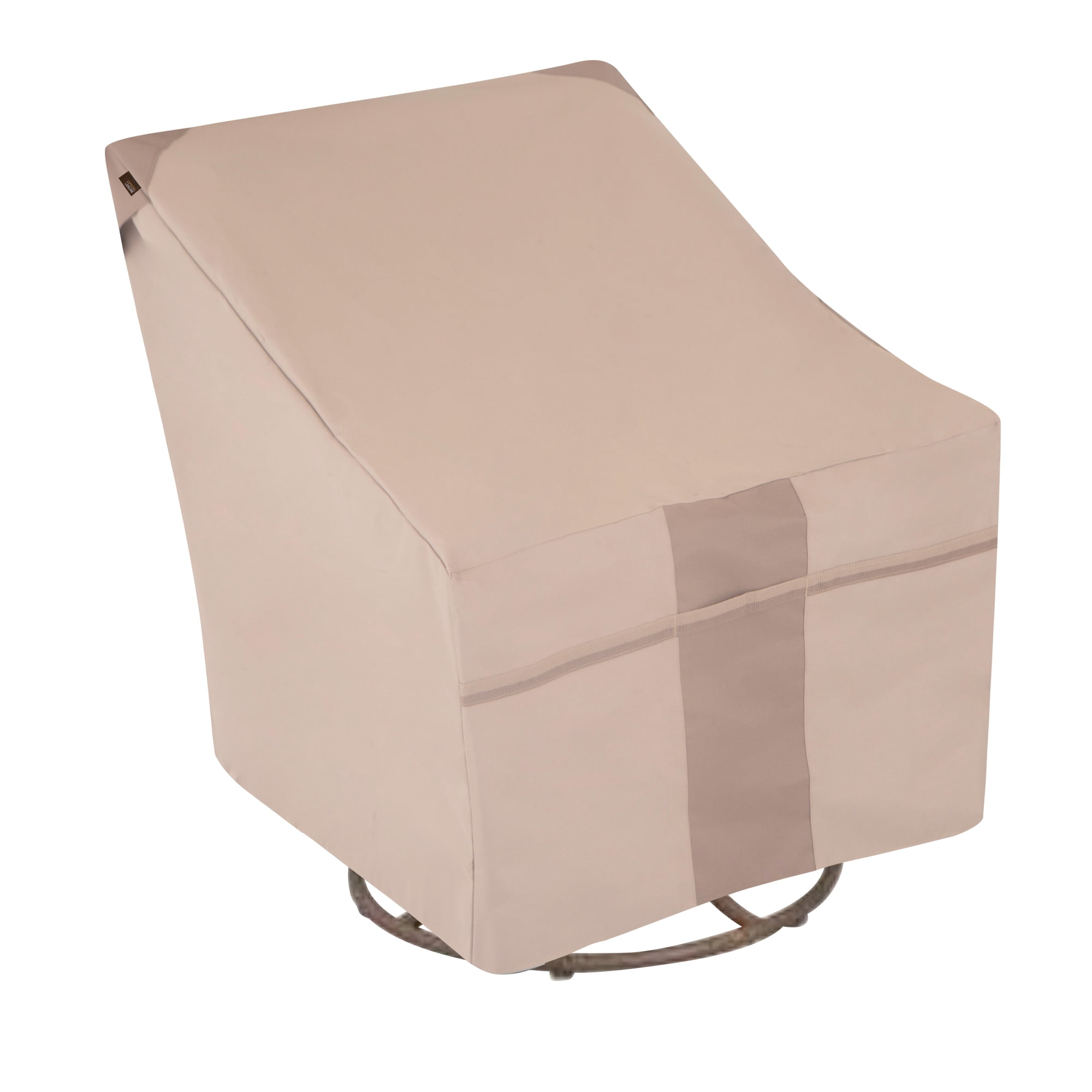 Modern Leisure Monterey Outdoor Patio Swivel/Lounge Chair Cover, 37.5"L x 39.25"W x 38.5"H, Beige