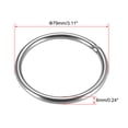 thumbnail image 2 of Anillo O soldado, anillos redondos de 79 x 6 mm de acero inoxidable 2 pcs, 2 of 3