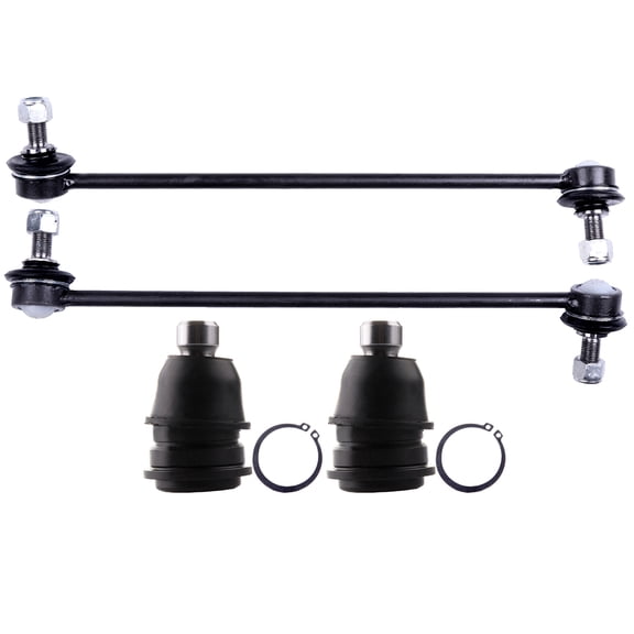 ECCPP 4pcs Front Sway Bar End Link Front Lower Ball Joint fit for 2007-2012 For Hyundai Santa Fe 2011-2012 For Kia Sorento