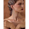 thumbnail image 2 of Pendientes de plata y oro Yashi estilo punk elegantes con borlas colgantes para mujer modelo 745, 2 of 5