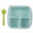 thumbnail image 1 of PEONAVET A Chopper Bento Box Snack Containers With 3 Compartments For Meal Prep School Travel Lunchable Container Reusable And, 1 of 2