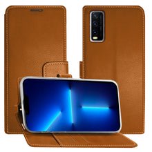 Funda Cartera Molan Cano Issue Diary Para Vivo Y20 Café Molan Cano Funda tipo de Cartera