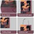 thumbnail image 3 of 16 Pcs For King Kong Party Favor Bags – 2 Styles with Handles, Gift Bags for Birthday Parties, Themed Celebrations, Events, 3 of 5