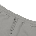 thumbnail image 5 of Domuza Men's Sweatpants Straight Wide Pants Drawstring Waist Workout Athletic Pants Long Trousers Light Gray 2XL, 5 of 6
