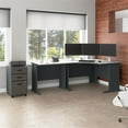 thumbnail image 2 of Series A 48W Corner Desk with 36W Return & Mobile File in White -Engineered Wood, 2 of 6