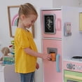 thumbnail image 3 of KidKraft Uptown Pastel Wooden Play Kitchen with Chalkboard, Play Phone, and See-Through Doors, 3 of 10