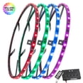 thumbnail image 2 of LEDGlow (2) 15-1/2" & (2) 17" Combo Million Color LED Wheel Ring Light Kit, 2 of 8