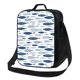 thumbnail image 1 of Disketp Blue Fish Bolsa Térmica Estampada para Almuerzo, Lonchera para Hombres y Mujeres Adultos, 1 of 7