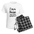 thumbnail image 4 of CafePress - I'm A Nurse What's Your Sup Women's Light Pajamas - Women's Short Sleeve Print T-Shirt and Pants Light Cotton Pajama Set, 4 of 7