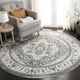 thumbnail image 2 of SAFAVIEH Isabella Patrick Oriental Area Rug, Grey/Cream, 4' x 4' Round, 2 of 7