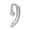 Silver, variant on COFEST New Bluetooth Headset Ear-mounted Business Stereo Headset Hands-free Sports Headset With Microphone Electronics Gadgets Black