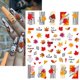 thumbnail image 1 of Nail Art Flower Daisy Pegatinas en relieve Deslizadores de uñas Diseño floral simple Elegante autoadhesivo Nail Art Calcomanías Decoración Tan Jianjun unisex, 1 of 2