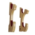thumbnail image 2 of veasfak Wall Mount Display Stand Bamboo Compact Decorative Wall Display Rack 2 Tier, 2 of 8