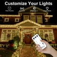 thumbnail image 5 of LIGHTSHARE 1000LED 328FT String Lights Warm White, 8 Modes 30V Plug in Fairy Lights with Remote Control for Home Garden Yard Christmas Wedding Holiday Party Thanksgiving (1pc Green Wire), 5 of 9