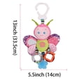 thumbnail image 2 of Silla de coche de bebé de juguete D-KINGCHY Butterfly con mordedor, 2 of 7