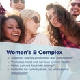 thumbnail image 5 of Superior Source Women's B Complex - Energy Support Supplement for Women - Multivitamin with Vitamin B12, Vitamin B3 & More - B Vitamin Supplement Aids Heart Health - 60 Sublingual Dissolving Tablets, 5 of 8