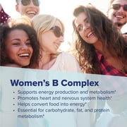 Superior Source Womens B Complex - Energy Support Supplement for Women - Multivitamin with Vitamin B12, Vitamin B3 & More - B Vitamin Supplement Aids Heart Health - 60 Sublingual Dissolving Tablets