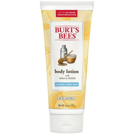 2 Pack - Burt's Bees Naturally Nourishing Milk & Honey Body Lotion 6 (Best Way To Last Longer In Bed Naturally)