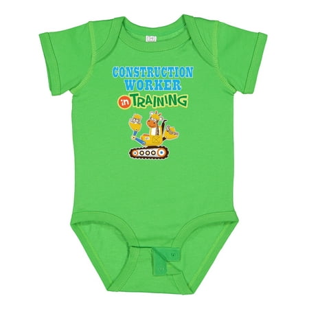 

Inktastic Construction Worker in Training Gift Baby Boy or Baby Girl Bodysuit