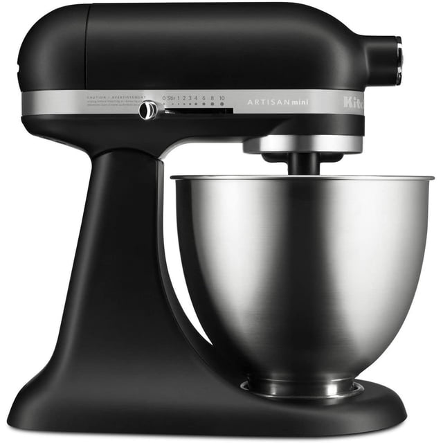 Batidora KitchenAid KSM3311QBM Artisan Mini 3.2 Litros 10 Velocidades Negro Mate