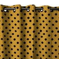 thumbnail image 5 of Grommet Curtain Polka Dots Print 56 Inch Wide, 5 of 11