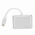 thumbnail image 4 of A VGA Adaptador typec A Una Interfaz Multimedia de Mayor Definición Convertidor 4K para Pantalla Pequeña A Pantalla Grande Blanca Gris Gris, 4 of 7