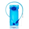 thumbnail image 4 of 2L Sports Water Bladder TPU Drinking Bag Portable Water Bladder Storage Bag BPA Free For Climbing Riding Marathon Cross-Rally Flask Bag Flask Pouch Drinking Flask Travelling, 4 of 8