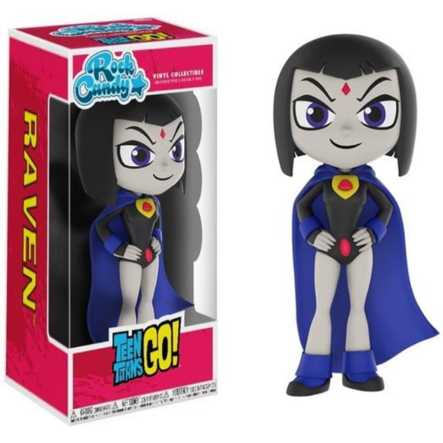 3 Vinyl Figures Funko Teen Titans Go Raven Rock Candy Toys R US Collectible for sale online 