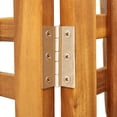 thumbnail image 3 of vidaXL 3-Panel Room Divider 47.8"x0.8"x70.9" Solid Wood Acacia, 3 of 34