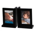 thumbnail image 2 of Kennedy Solid Wood Black Picture Frame Book End, 2 of 4