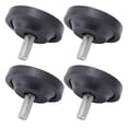 thumbnail image 1 of Tornillo en Muebles Roscados Patas que Nivelan Pies, Multicio M10 Presión Anti Triunfador Anti shurdy Tornillo Resistente en Los Pies de Goma de Muebles para el Piso de Madera, 1 of 7