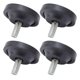 thumbnail image 1 of Tornillo en Muebles Roscados Patas que Nivelan Pies, Multicio M10 Presión Anti Triunfador Anti shurdy Tornillo Resistente en Los Pies de Goma de Muebles para el Piso de Madera, 1 of 7