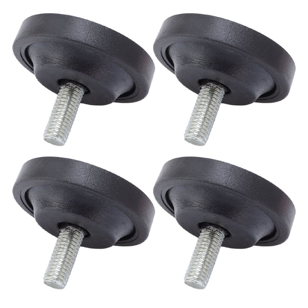 Tornillo en Muebles Roscados Patas que Nivelan Pies, Multicio M10 Presión Anti Triunfador Anti shurdy Tornillo Resistente en Los Pies de Goma de Muebles para el Piso de Madera
