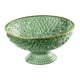 thumbnail image 4 of Cuenco para servir frutas con escurridor, platos especiales redondos decorativos, colador de cocina, plato de drenaje para verduras, aperitivos Verde BLESIY bandeja de servir, 4 of 8