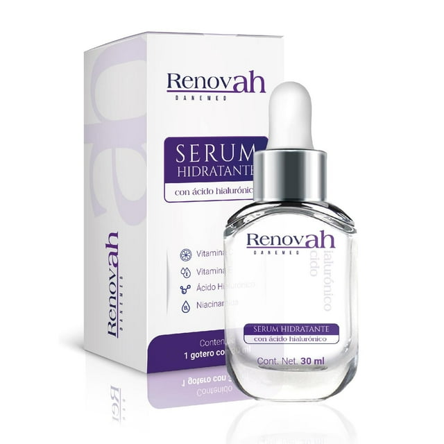 Sérum Hidratante RENOVAH Vit-C Hialurónico Niacinamida Vit-E
