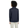 thumbnail image 2 of Harriton M348LW Women's Advantage Snag Protection Plus IL Long Sleeve Polo-Dark Navy-S, 2 of 3