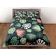 thumbnail image 3 of Juego de Funda Nórdica Verde Tropical, Colcha de Dormitorio, Dormitorio de Verano, 3 of 4