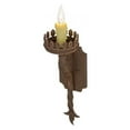 thumbnail image 3 of Meyda 120202 6 in. Nordic Wall Sconce, Chocolate, Beige & Gold, 3 of 6