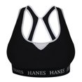 thumbnail image 2 of Brasier Hanes Intimates Talla EG Yoga Liso Negro, 2 of 3