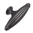 thumbnail image 3 of GlideRite 2-1/2 in. Fluted Cabinet Knob, Oil Rubbed Bronze, Pack of 5, 3 of 4