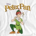 thumbnail image 2 of Peter Pan - Camiseta Flauta de Pan para Hombre (Blanco), 2 of 2