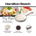 thumbnail image 2 of SHIBA-Enameled Cast Iron Fry Pan 8-Inch Navy (Gray, Fry 8-Inch), 2 of 4