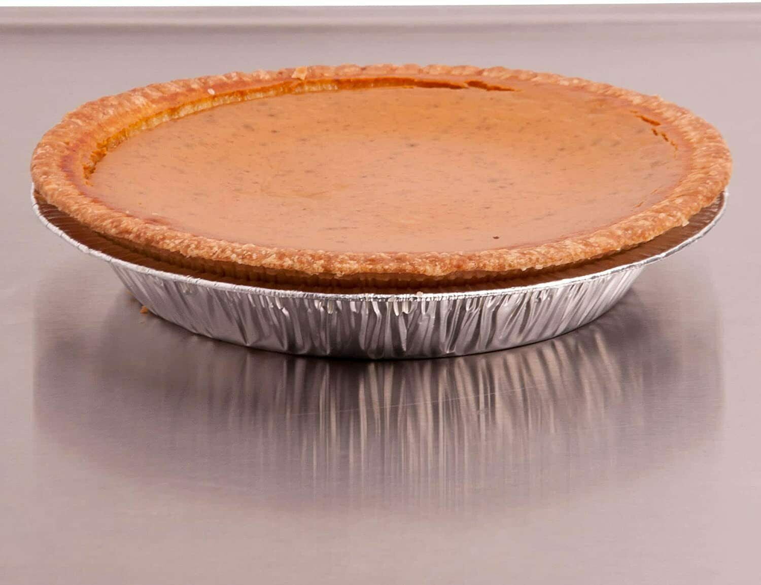9-inch Aluminum-Foil Pie Pans With Lid – Round Disposable...