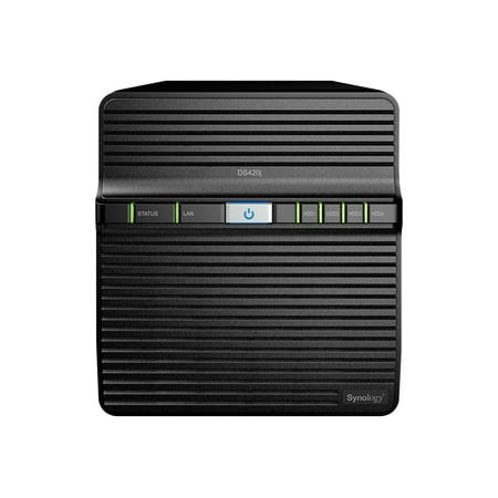 Synology Disk Station DS420j - NAS server - 4 bays - RAID 0, 1, 5, 6, 10, JBOD - RAM 1 GB - Gigabit Ethernet - (Best Way To Backup Synology Nas)
