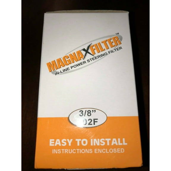 Magna 3/8" 102F X In-Line Magnetic Power Steering Fluid Filter 2210
