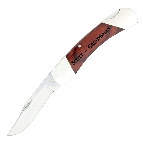 Bear and Son 205R Personalized Engraved Pocket Knife