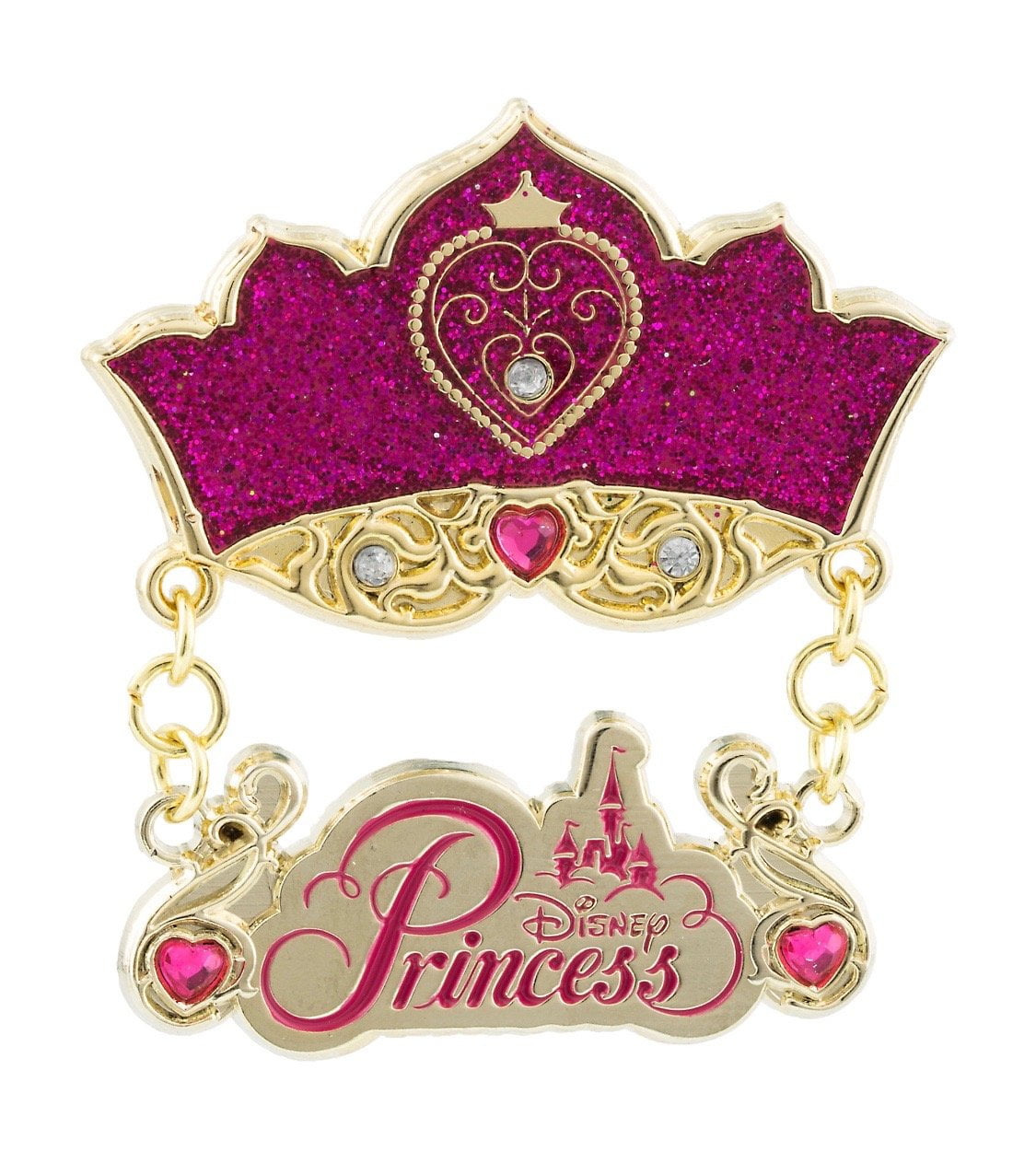Disney Disney Parks Princess Jeweled Crown Dangle Pin