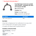 thumbnail image 2 of Front Right Upper Control Arm and Ball Joint Assembly - Compatible with 2005 - 2019 Chrysler 300 RWD 2006 2007 2008 2009 2010 2011 2012 2013 2014 2015 2016 2017 2018, 2 of 2