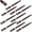 1/4"-10pcs, variant on Nut Driver Set, 5 count 6"Long 1/4"5/16"3/8"7/16"1/2"6 Point Alloy Steel  SAE Nut Setter Set Use For Require Installing 1/4 Hex Shank  Driver with Case Box