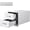 Silver 14x23x15 inch, variant on Outdoor Stainless Steel Drawer, 14x23x15H inch Smooth-Sliding Soft Close Two Storage Drawers, Rustproof & Weatherproof Outdoor Kitchen Drawer with Handle, BBQ Drawers for Garden Grill Island